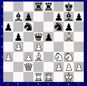 Richard Sargent v Brian Keig after move 17